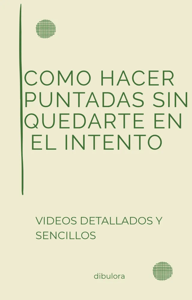 Como hacer puntadas sin quedarte en el intento